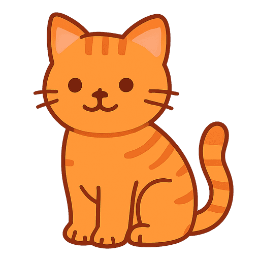Cat with the Tamil word பூனை