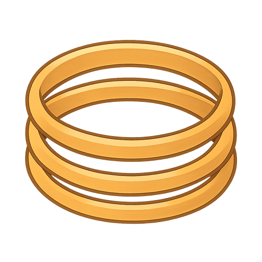 Bangle with the Tamil word வளையல்