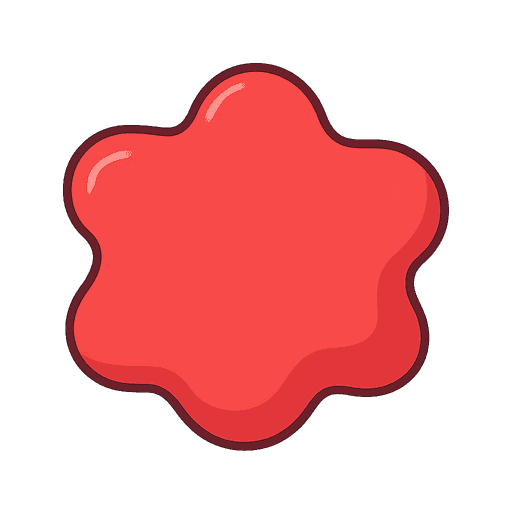Red with the Tamil word சிவப்பு