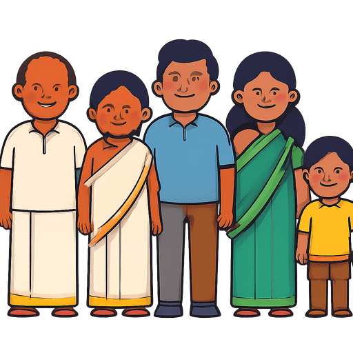 Family with the Tamil word குடும்பம்