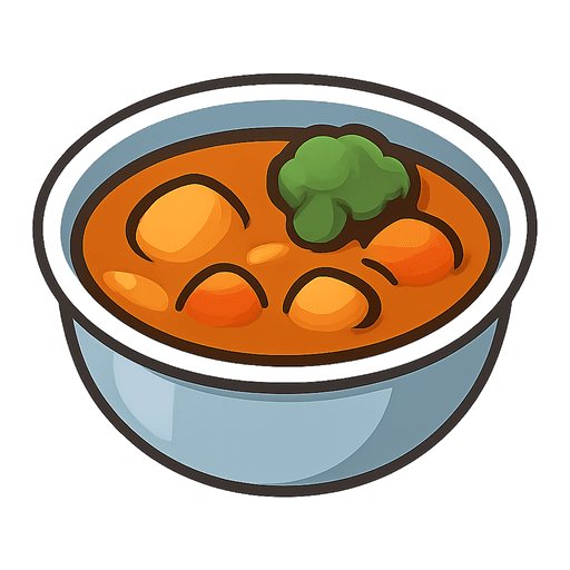 Curry with the Tamil word கறி