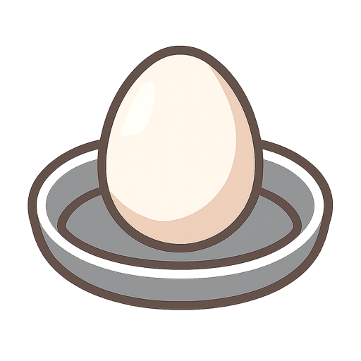Egg with the Tamil word முட்டை
