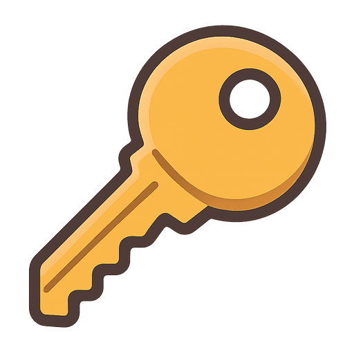 Key with the Tamil word சாவி