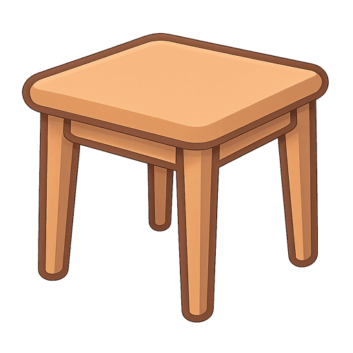 Table with the Tamil word மேசை