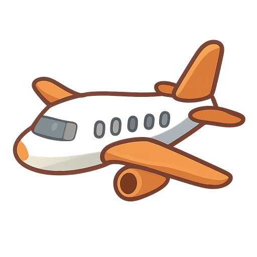 Aeroplane with the Tamil word விமானம்
