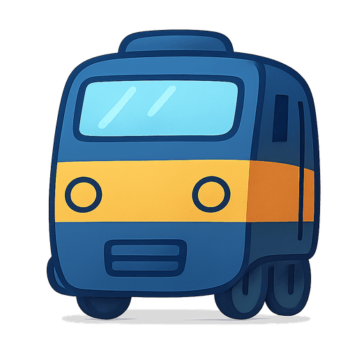 Train with the Tamil word ரயில்